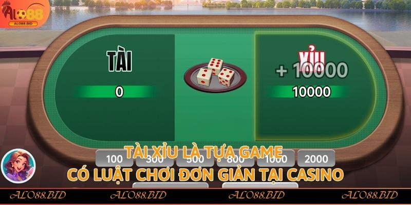 Tài Xỉu Online - Cá Cược Thú Vị, Nhận Thưởng Minh Bạch 1 Tài xỉu là tựa game có luật chơi đơn giản tại casino